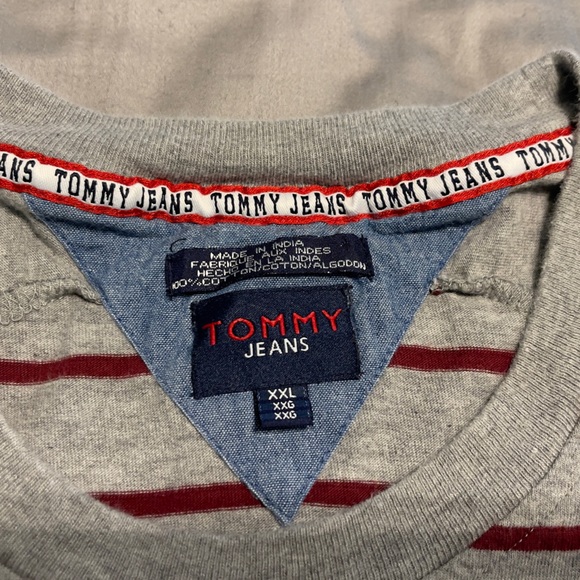 TOMMY JEANS MENS LONG SLEEVE SHIRT - Picture 3 of 6